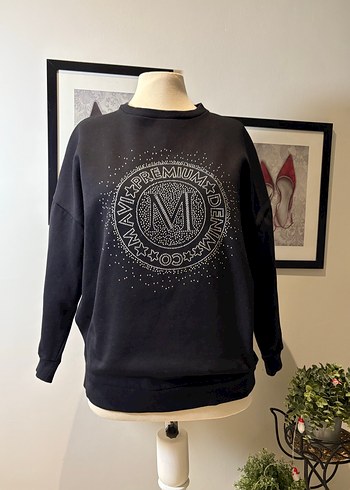 Mavi Marka Siyah Sweatshirt - Görsel 11