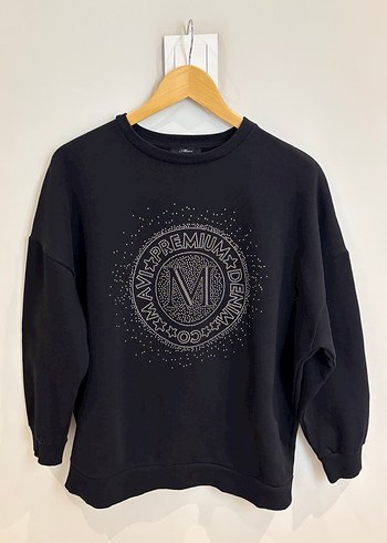 Mavi Marka Siyah Sweatshirt - Görsel 2