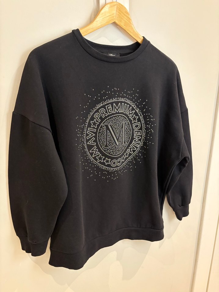 Mavi Marka Siyah Sweatshirt - Görsel 3