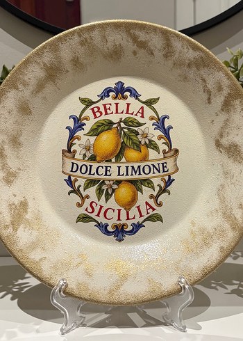 DOLCE LIMONE Dekoratif Tabak - Görsel 3