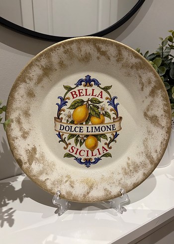 DOLCE LIMONE Dekoratif Tabak - Görsel 2