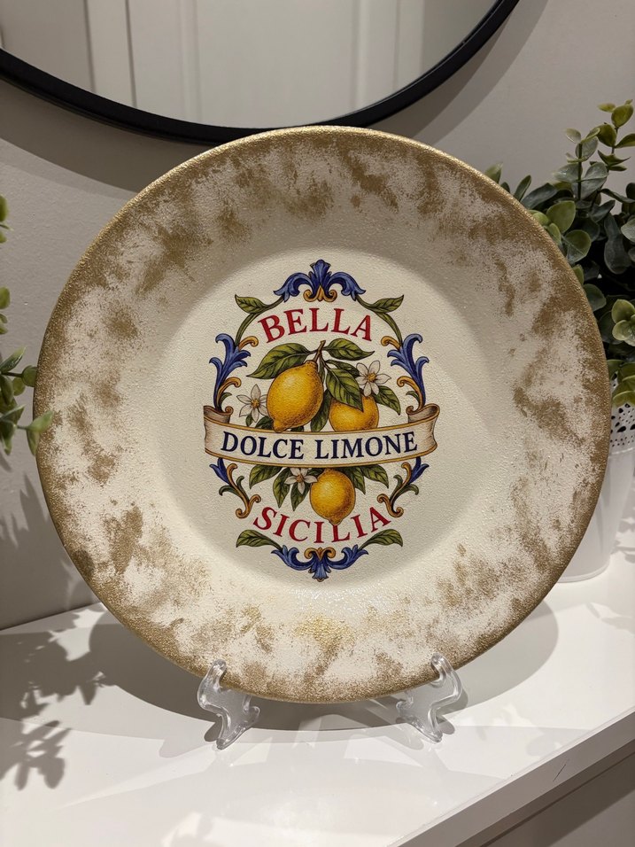 DOLCE LIMONE Dekoratif Tabak - Görsel 2