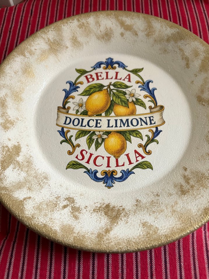 DOLCE LIMONE Dekoratif Tabak - Görsel 5