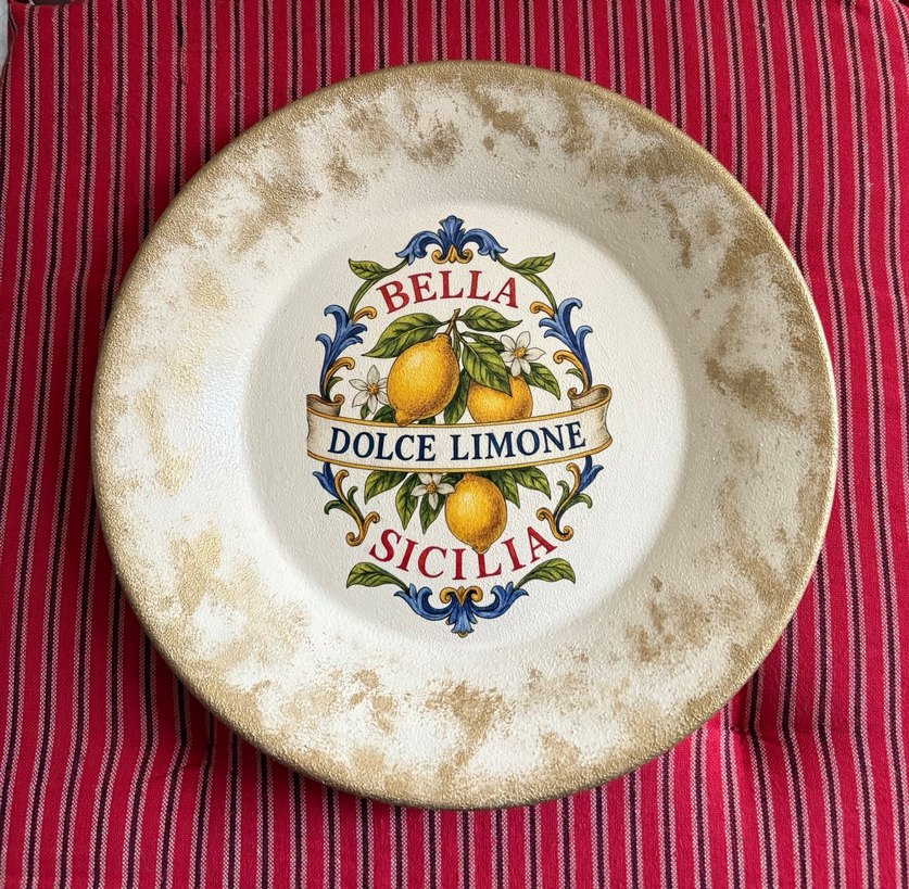 DOLCE LIMONE Dekoratif Tabak - Görsel 4