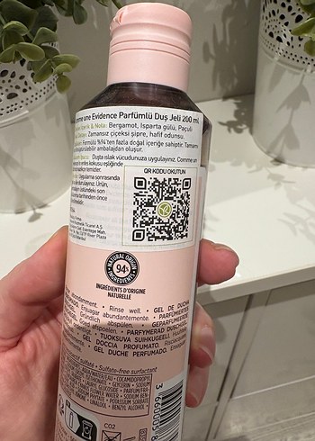 Yves Rocher Comme Une Evidence Parfümlü  Duş Jeli 200ml - Görsel 3