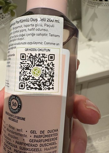 Yves Rocher Comme Une Evidence Parfümlü  Duş Jeli 200ml - Görsel 5