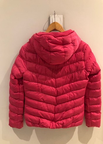 MUDO Marka Pembe Fitted Şişme Mont - Görsel 8
