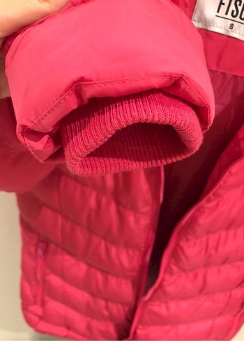 MUDO Marka Pembe Fitted Şişme Mont - Görsel 7