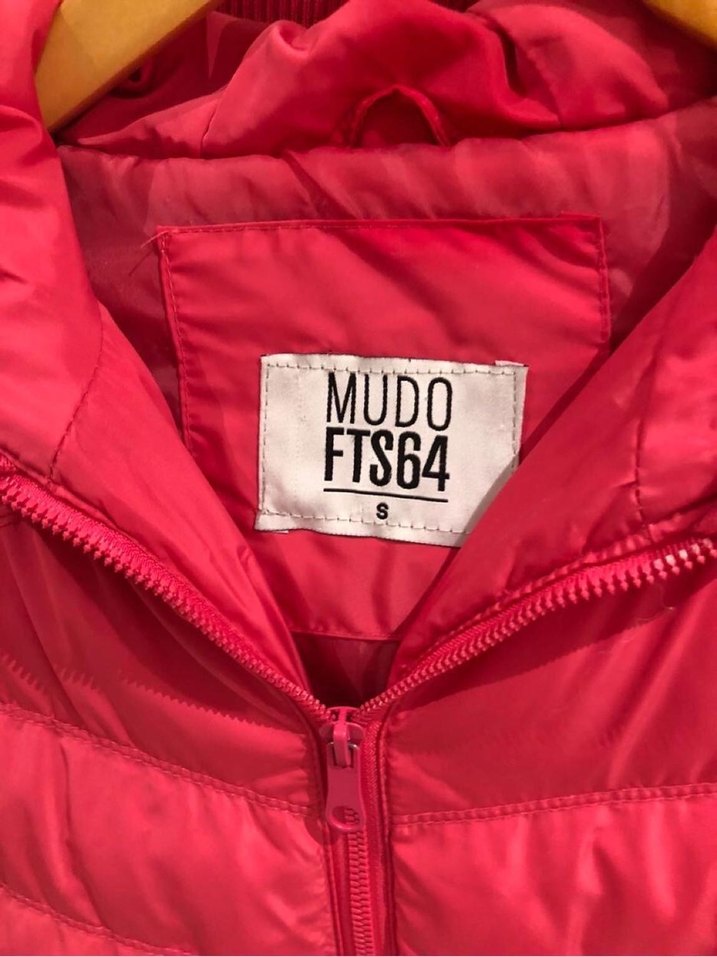 MUDO Marka Pembe Fitted Şişme Mont - Görsel 5