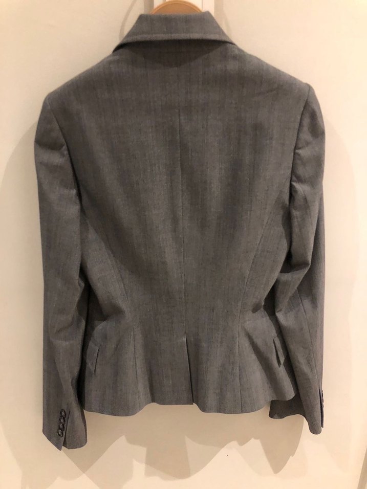 JOURNEY Gri Kadın Blazer Ceket - Görsel 4