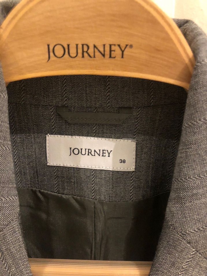JOURNEY Gri Kadın Blazer Ceket - Görsel 3