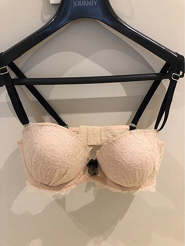 36 Beden pembe Renk H&M marka romantik destekli sütyen