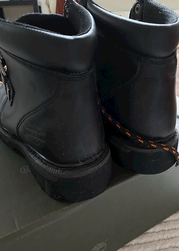 Harley Davidson Siyah Deri Biker Botlar Tokalı - Görsel 4