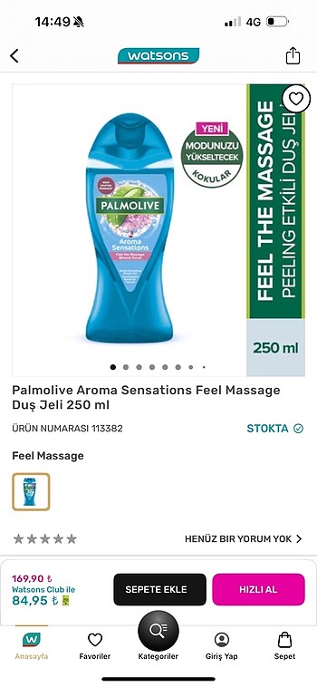Beden Palmolive Duş Jeli
