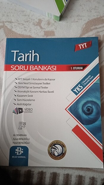 TYT Tarih Soru Bankası Bilgi Sarmal Yayınları 