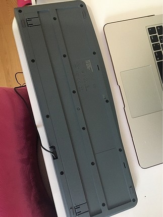 diğer Beden siyah Renk Logitech F On Parmak Klavye