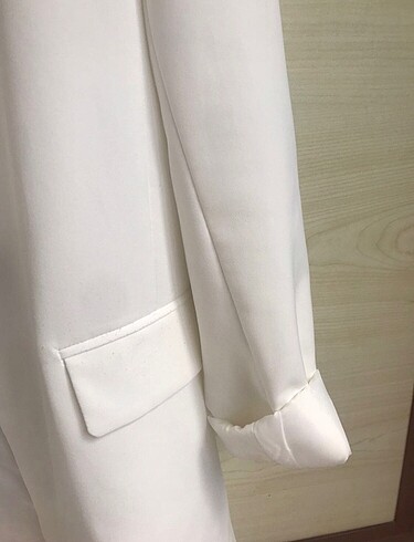 xs Beden beyaz Renk Blazer ceker