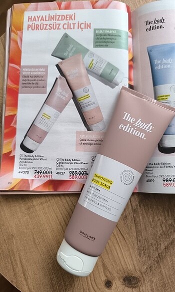 Oriflame Vücut Arındırıcı Scrub