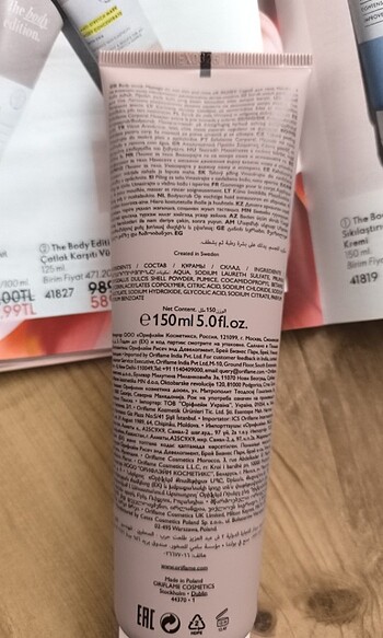  Beden Oriflame Vücut Arındırıcı Scrub