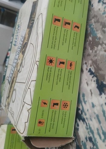 polly boot marka Çelik burun Siyah Erkek Outdoor Botları - Görsel 4