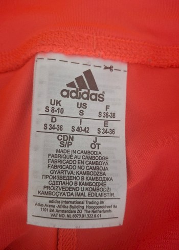 s Beden Adidas Elastik Belli S beden tayt