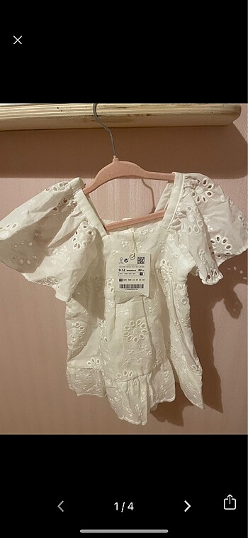 Zara beyaz elbise