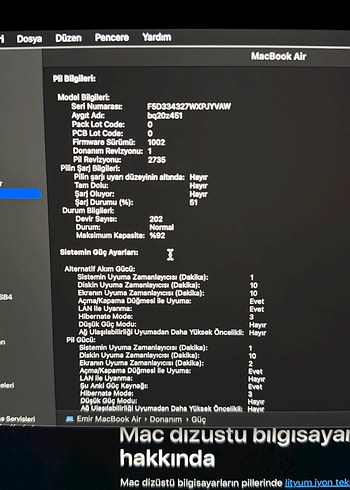 Macbook Air m1 2020 kutulu faturalı - Görsel 7