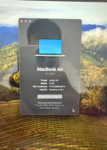 Macbook Air m1 2020 kutulu faturalı - Görsel 4