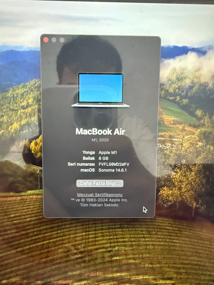 Macbook Air m1 2020 kutulu faturalı - Görsel 4