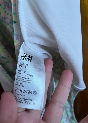 Bohem Renkli Fırfırlı Bağcıklı Mayo high leg vintage stili çiçek - Görsel 9