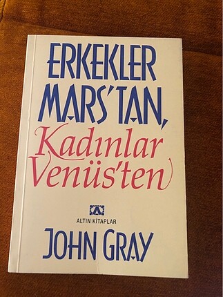 Erkekler Mars?tan Kadınlar Venüs?ten John Gray Kitap altın kitap