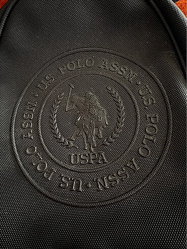 U.S Polo Assn. us polo siyah mini sırt çantası orijinal