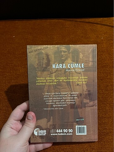 kara cümle mucize özünal tudem kültür yayınları kitabevi türk ed