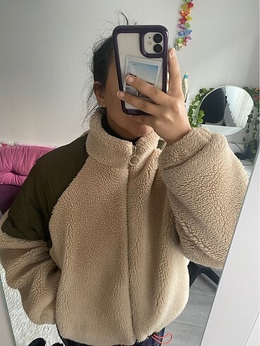 Pull and Bear Pull&bear yünlü ceket