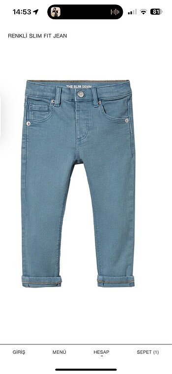 Zara slim fit jean