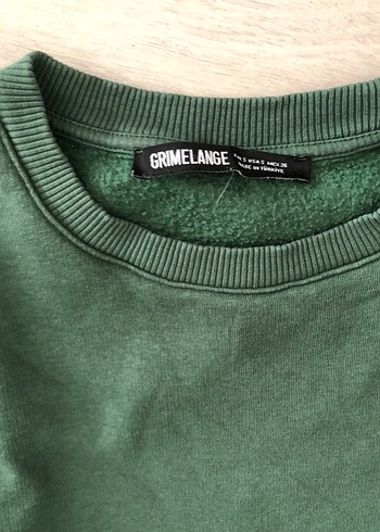 Diğer Kadın Haki Basic Sweatshirt