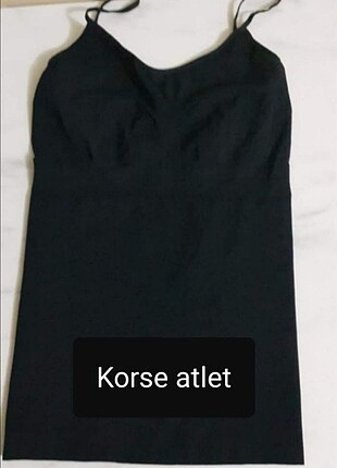 Korse siyah atlet