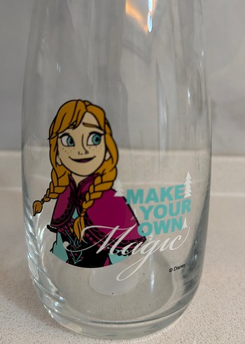 Renkli Baskılı Cam Vazo - Görsel 2