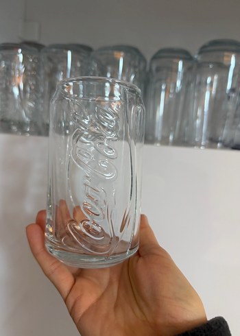 Şeffaf Coca-Cola Baskılı Bardak - Görsel 2