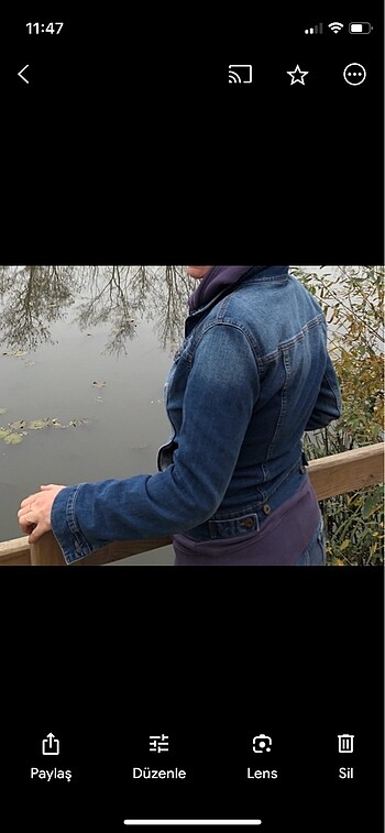 Mavi Kadın Ceket - Görsel 12