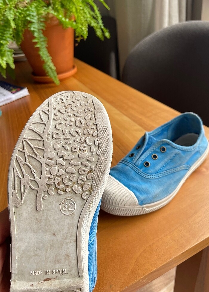 Natural World mavi erkek çocuk sneaker - Görsel 5