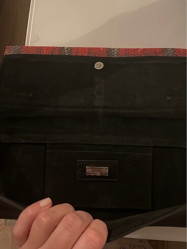 Hotiç Gerçek Deri Kadın Stiletto ve Culutch Çanta - Görsel 11