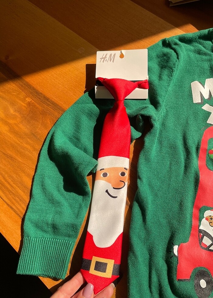 H&M süveter ve kıravat - Görsel 5