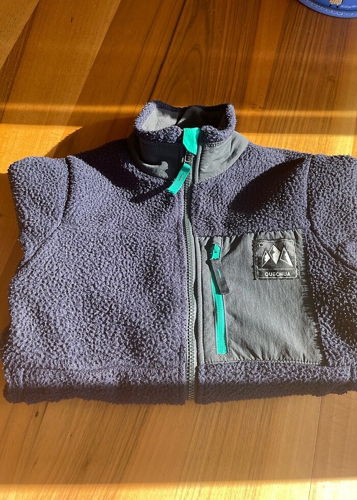 Dechatlon Erkek Çocuk Polar Mont( 7-8 Yaş) - Görsel 2