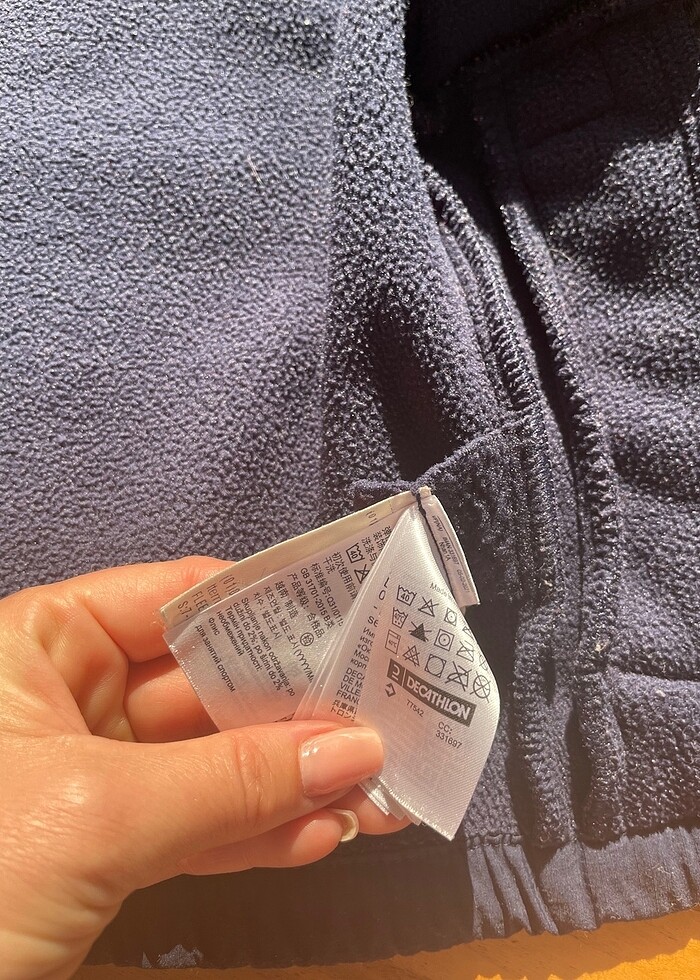 Dechatlon Erkek Çocuk Polar Mont( 7-8 Yaş) - Görsel 4