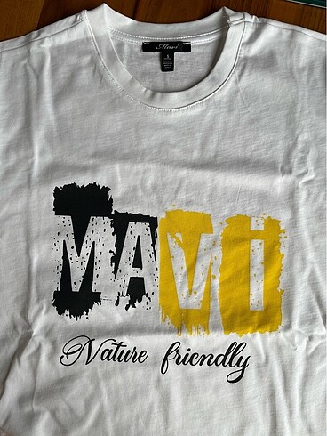 Mavi T-shirt S Beden - Görsel 4