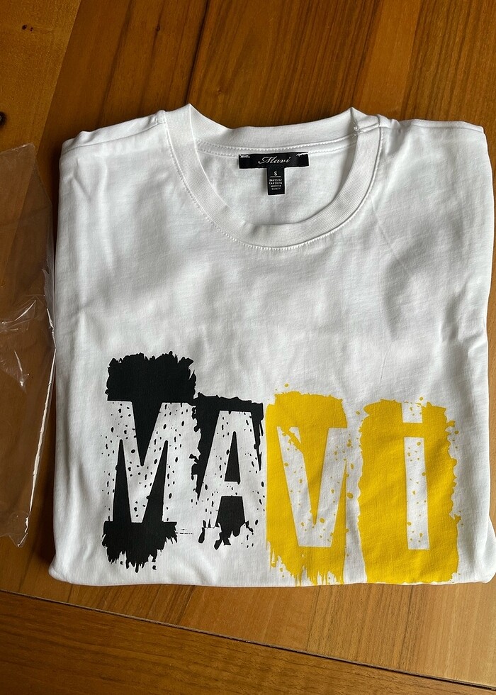 Mavi T-shirt S Beden - Görsel 2