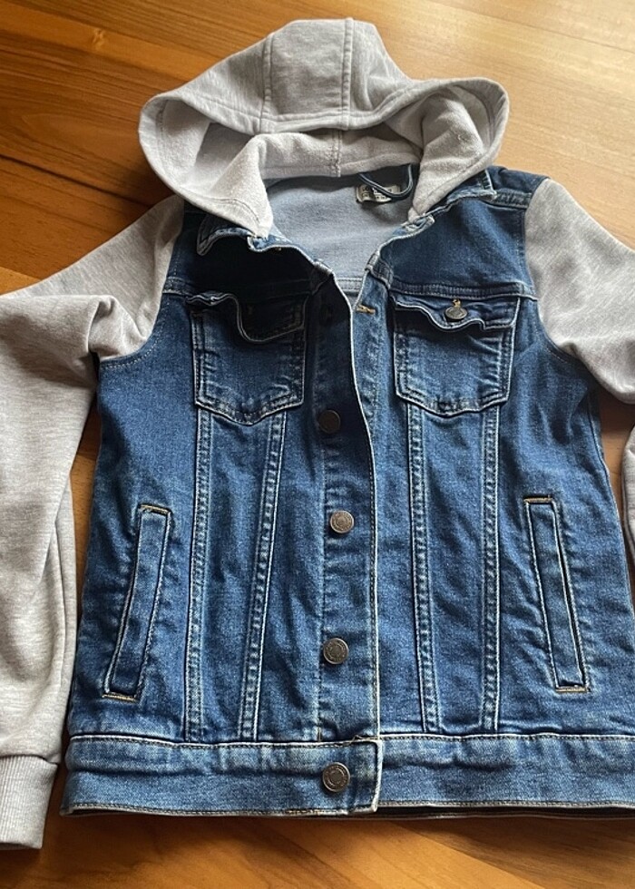 Erkek Çocuk Jean Ceket ( 9-10 yaş) - Görsel 2