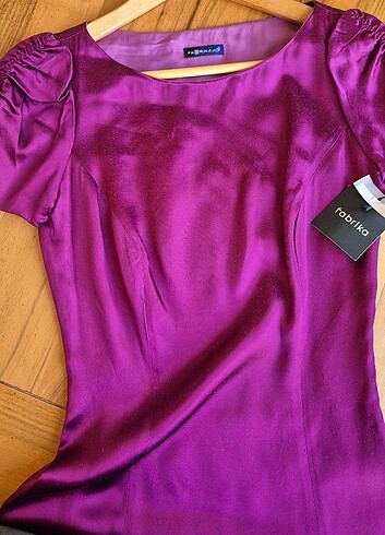 Net Work Saten Elbise - Görsel 5