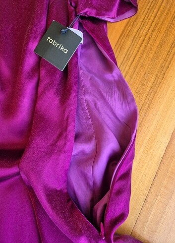 Net Work Saten Elbise - Görsel 8